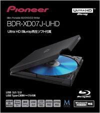 Pioneer BDR-XD07J-UHD Ultra HD 4K Blu-ray Portable Drive USB 3.0 Japan Used picture