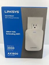 Linksys RE7350 MAX-STREAM AX1800 Dual Band WIFI 6 Range Extender - Open Box picture