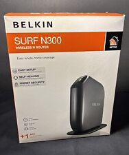 Belkin Surf N300 Wireless Router 4 10/100 Port 300 Mbps F7D2301 v1 Ethernet N560 picture