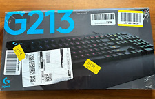 Logitech G213 RGB Gaming Keyboard Black Clavier Gaming RVB picture