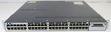Cisco Catalyst WS-C3750X-48P-S Poe+ Network Switch Single 750W Power picture