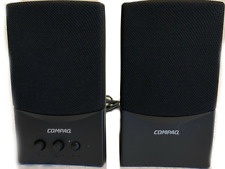 Compaq FLC Presario Black Wired Computer Speaker System  picture