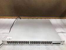 Cisco Meraki MS42P Could Managed 48-Port PoE Gigabit Switch w/4x 10G SFP+ TESTED picture