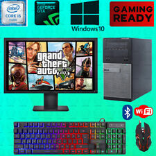 GTA5 Gaming Dell i5 Desktop PC Computer SSD Nvidia GTX 750 Ti Win 10 8GB picture