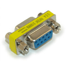 Serial Port Gender Changer Adapter (Female/Female) DB9  Nickel Plated picture