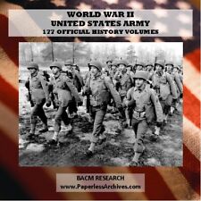 World War II: Official Army Histories 177 Volumes, 61,596 Pages USB Drive picture