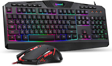 Redragon S101 Gaming Keyboard, M601 Mouse, RGB Backlit Gaming Keyboard, Backlit picture