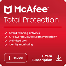 McAfee Total Protection 2024 | Antivirus Internet Security Software | Download picture