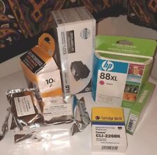 Lot of Older & New Ink Cartridges, Laser Toner, HP, Canon, Kodak, as is, see pic picture