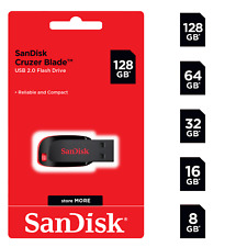 SanDisk 8GB 16GB 32GB 64GB 128GB USB Flash Drive Thumb Memory Stick Pen Lot Pack picture