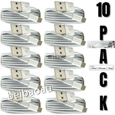 10X Bulk Lot USB Fast Charger Cable For Apple iPhone 13 11 8 7 6 5 Charging Cord picture