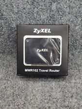 ZyXEL MWR102 150 Mbps 2-Port 10/100 Wireless N Travel Router New Open Box picture