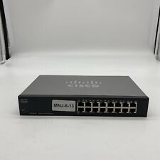 Cisco SF100-16 v2 16 Ports Rack Mountable or Desk Top  Ethernet Unmanaged Switch picture
