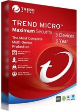 Trend Micro Maximum Security 2024 - 3 Years - 3 Devices (PC, MAC, Android, IOS) picture