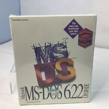 Microsoft MS-DOS 6.22 Upgrade OEM Operating System 3.5