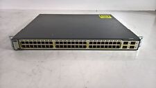 Cisco Catalyst 3750 WS-C3750-48PS-S 48-Port Fast PoE Ethernet Switch picture