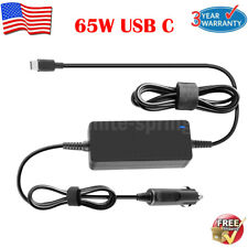 65W TypeC USB C Car Laptop Adapter Charger For Dell XPS 13 12 HP Spectre 1013 G3 picture