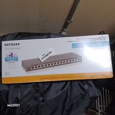 New Sealed Netgear Business GS316 16-Port Gigabit Ethernet Unmanaged Switch picture