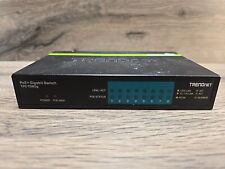 Trendnet TPE TG80G 8 Port Gigabit PoE - Used Works Great - No Power Adapter picture