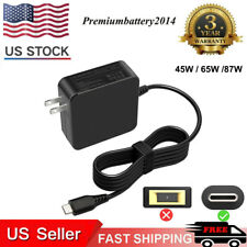 LOT 45W 65W 87W TypeC USBC AC Adapter Fast Charger for Samsung Chromebook Lenovo picture