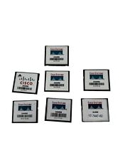 7x Cisco Memory Systems 256mb & 64mb Flash Memory Cards 16-2775-02 17-7447-02 picture