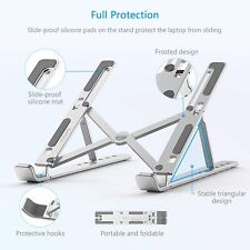 3Colors Portable Adjustable Aluminum alloy Laptop Stand Notebook Holder Foldable picture