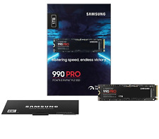 Samsung 990 PRO 1TB PCIe 4.0 M.2 NVMe Internal SSD - Black picture