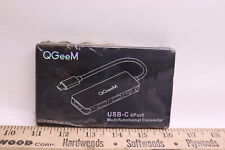 QGeeM USB-C 4 Port Multifunctional Converter BHOMEA picture