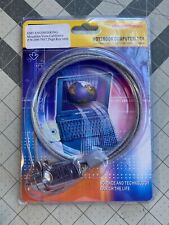 NOTEBOOK LAPTOP COMPUTER LOCK WITH NUMBER SECURITY CABLE CHAIN NEW picture