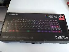 Tecware Phantom 87 Key Mechanical Keyboard Outer Red Switch RGB Wired OPEN BOX picture