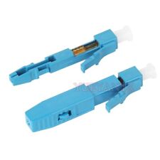 10pcs LC UPC FTTH Rapid Optical Fiber Connector SM 0.9mm Fast Connector picture
