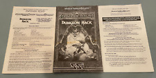 Dungeon Hack AD&D Forgotten Realms Computer Software Manual/Docs ONLY - NO GAME picture