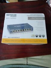 NETGEAR - 8-Port 10/100/1000 Gigabit Ethernet Unmanaged Switch - Blue picture