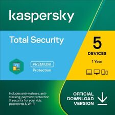 Kaspersky Total Security 2023 5 Devices 1 Year Antivirus picture