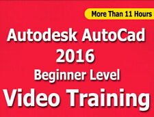 Learn Autodesk AutoCad 2016 Video Training Tutorials CBT Beginner Level 11+ Hrs picture