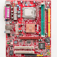 Windows 98 SE Gaming Motherboard MSI 661FM3-V LGA775 Pentium 4 DDR SATA AGP picture