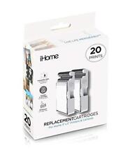iHome 2-Pack of 3x3 Inch Ink+Square Paper Cartridge (20 Prints Total) (IHC33-20) picture