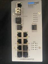 Comnet CNGE2FE8MSPOE+ Industrially Hardened 8 Port Managed Ethernet Switch picture