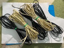 LOT of 5 RJ-11 cables picture