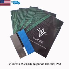 2PCS Extreme Heat Dissipation M.2 SSD 2280 NVMe Thermal Pad 70x20x1mm picture