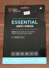 Total Defense ESSENTIAL Internet Security 1 Year Defense Antivirus Malware picture