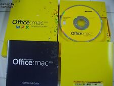 MS Microsoft Office MAC 2011 Home and Student DVD 1 User 1 Mac =RETAIL BOX= picture