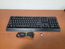 RAZER Blackwidow v3 Pro RGB Wireless Keyboard (QWERTY, Green Switches) - READ picture