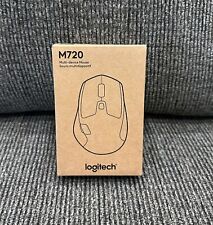 New Sealed Logitech M720 Triathlon Wireless Bluetooth Mouse - Black picture
