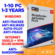 Bitdefender Antivirus Plus 2023 1-3-5-10 PC 1-2-3 years (USA / Canada) key picture