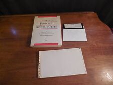 1992 NOLO'S PERSONAL RECORD KEEPER 3.0 DOS W/ MANUAL & DISK  picture