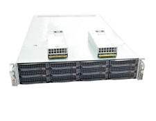 2U 12 Bay SAS3 SuperMicro Server 6028U-TR4T+ W/ X10DRU-i+ Barebone 12 Caddy RAIL picture