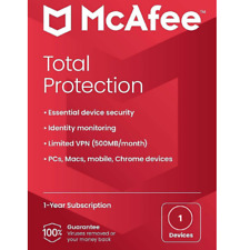 McAfee Total Protection 2023 1 Device 1 Year picture