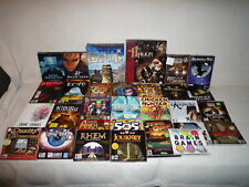 Lot of 30 Murder Mystery Adventure Suspense Crime Puzzle PC Computer Video Games picture