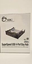 SIIG Superspeed USB 4 Port Bay Hub Factory Sealed picture